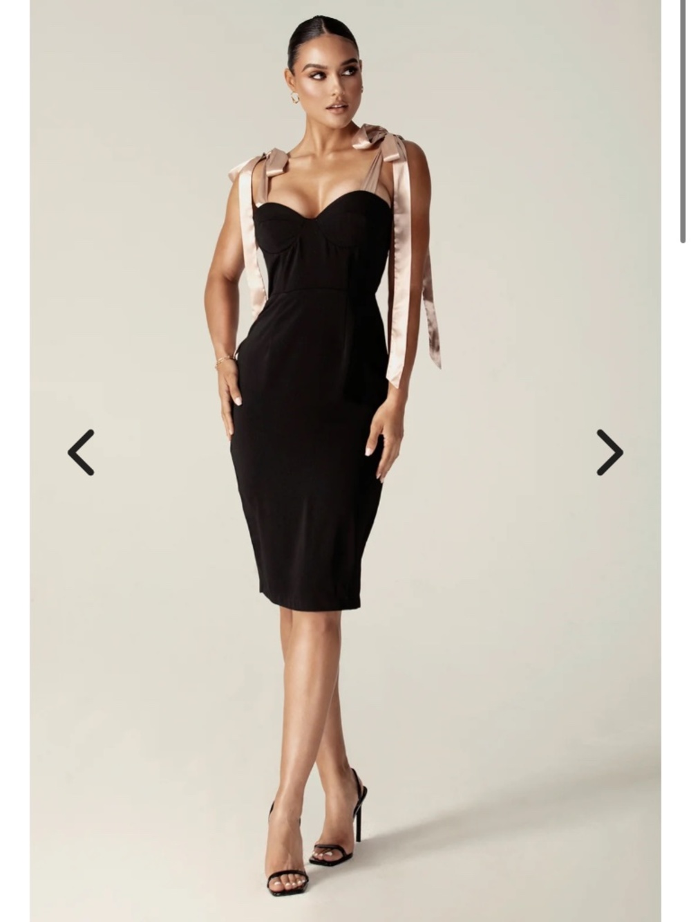 Alieva/Aliava black dress, size Small